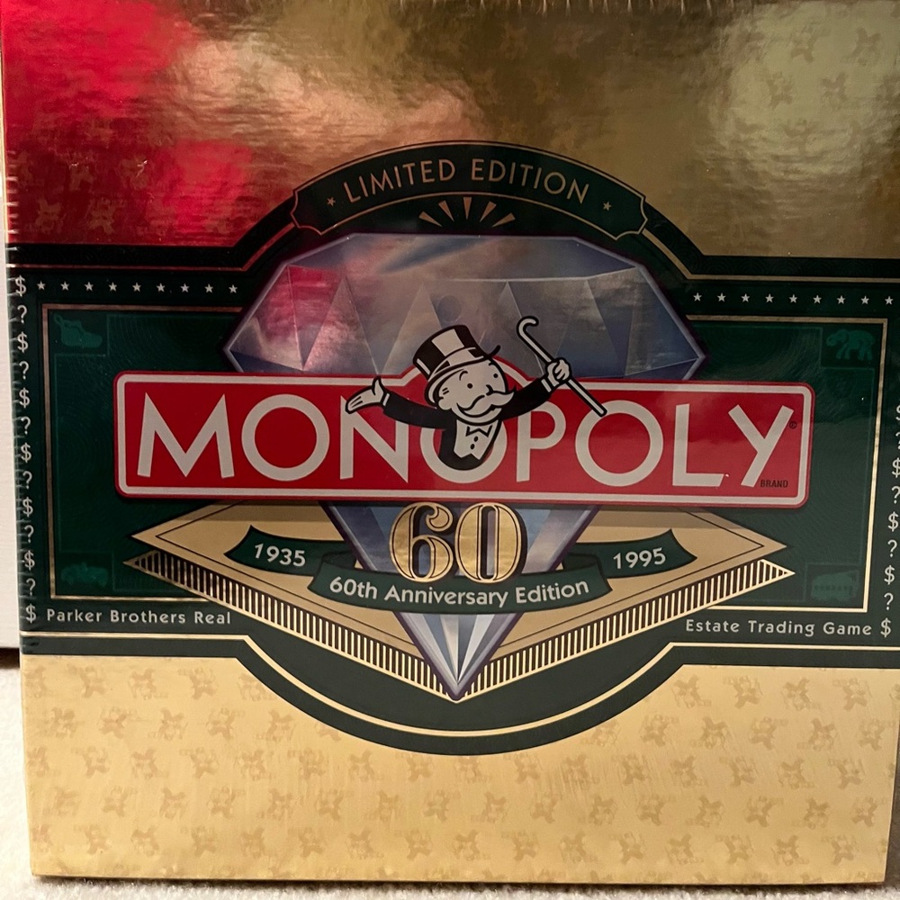 60th Anniversary Edition Monopoly. 1994